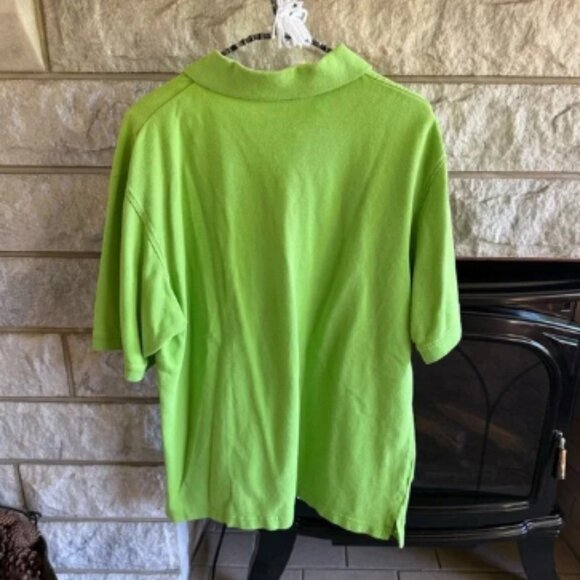 South Pole Lime Green Polo Shirt Classic Design Large - Picture 4 of 4